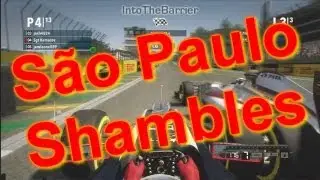 F1 Game 2012 - São Paulo Shambles