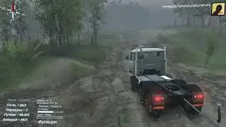 Rp. Spintires Пьяный батя застрял в грязи, едим доставать!!!