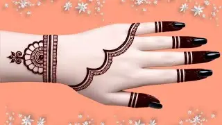 Beautiful Easy Back Hand Mehndi Design | Bridal Mehndi Design | Mehandi Ka Design | Mehndi Designs 
