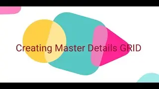Interactive GRID Master Details