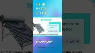 solar water heater  tank thickness