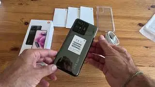 Redmi Note 12s, déballage et transfert des données.