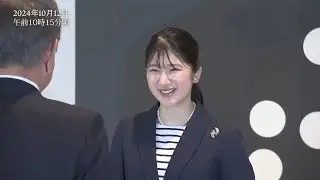 愛子公主女大十八變，氣質溫婉又高貴，親和力滿滿笑容燦爛