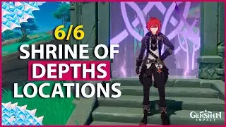 6 Inazuma Electro Shrine Of Depths Locations! | Genshin Impact