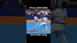 Final fight category -60 kg. 39th All Japan Weight Category Karate Championships 2024. #iko #karate