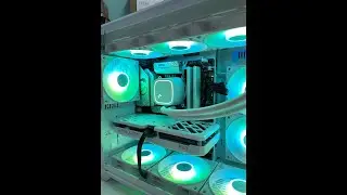Core i5 13600KF + RTX 4070 Сборка в белых цветах.