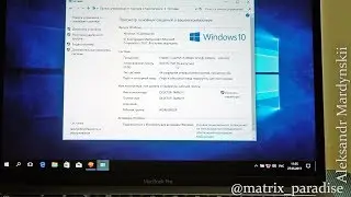 Как установить Windows 10 на любой Apple MacBook Pro встроенными средствами BootCamp!?