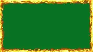 Video Frame Black Screen Effect | Green Screen Border Frame Animation