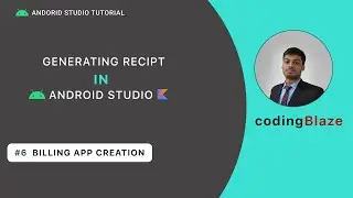 Billing App Creation | Invoice UI Design | Android App development using Kotlin