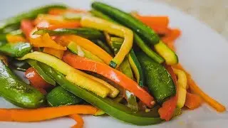 Vejetales Salteados | Recetas Deliciosos y Saludable