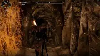 Hjakhtraevarr Tomb on Skyrim Special Edition, using Pi-Cho ENB