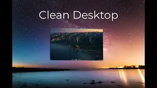 Clean Desktop Tutorial |German| Windows 10