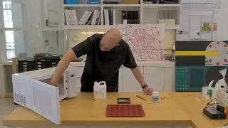 Making an Agarose Gel in a Microwave and Preparing an Agarose Plug
