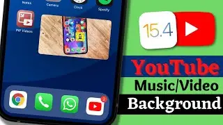 How To Play YouTube 🎶Music/Videos in Background in iPhone | Enable YouTube PiP for 🆓- 2022