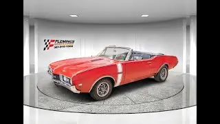 1968 Oldsmobile 442 Convertible Start Up, Test Drive, and Walk Around