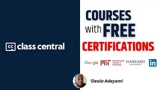 Courses with Free Certifications - Class Central