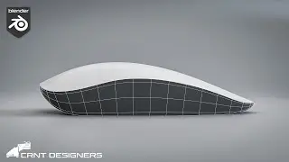 How to create this speed form mouse design _ blender hard surface modeling