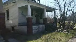 Заброшенные дома в Детройте.