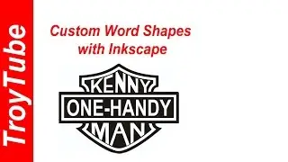 Custom Harley Shield with Inkscape