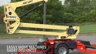 JLG® Tow-Pro® Drive and Set Option: Do It All from the Platform