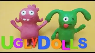 Лепка. UglyDolls из пластилина. Мокси и Окс.