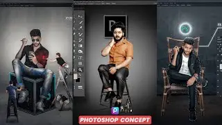 Picsart PHOTOSHOP Creative Photo Editing Tutorial | Picsart Realistic Editing | Itx_satyam