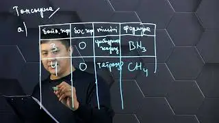 Электрон жұбының тебілу теориясы. Практикалық бөлім. 11 сынып.