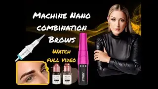 PMU NEWS    Step By Step NANO COMBO BROWS #pmu #nanobrows #heavenbergbeauty