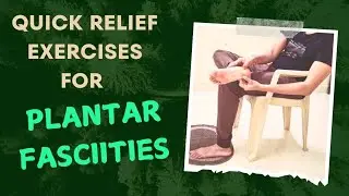 Exercise for heel pain relief [Plantar Fasciities.]