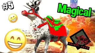 Taming Magical Reindeer (RUDOLPH) & Malin Pteranodon |  Primal Fear | ARK P-5