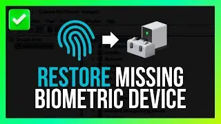 How to Restore Missing Biometric Device in Windows Device Manager [Quick Guide]