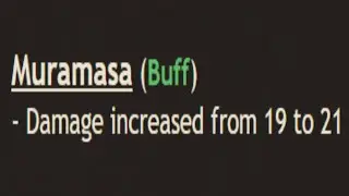 How ya doin' Muramasa?