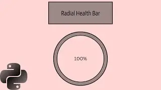 Python Tkinter Tutorial | Radial Health Bar
