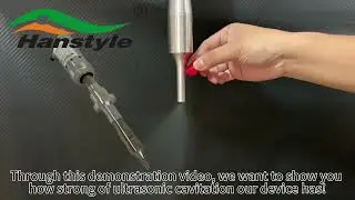 Strong Ultrasonic Cavitation Of Our Ultrasonic Homogenizer