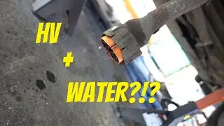 Nissan LEAF: Water intrusion in HV cable ⚡🌊