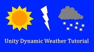 Unity3D Dynamic Weather Tutorial #13 Activating/Deactivating Particle Systems in Unity 5.3.1 Part 2