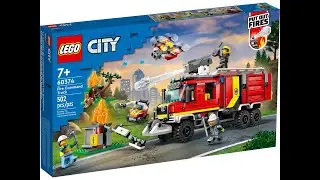 Lego City 60374 Fire Command Truck