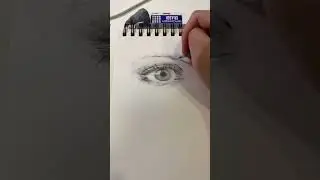 Eye Sketch Studies 👁️ #sketch #sketching #artshorts #shorts