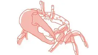 song that plays when you encounter an ms paint crab