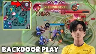 ONIC KAIRI BACKDOOR PLAY VS EVOS SAVED ONIC... 😲