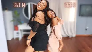 My Help UCHE And I TRY ON Sexy FASHION NOVA Like CLOTHS... Size 14 And Size 6 Try On SAME CLOTHS ..