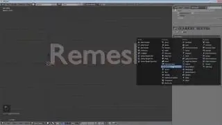 Blender.  Модификатор Remesh
