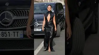 Style inspo: Top ouftits of Lena Mahfouf Paris Fashion Week SS 2024 #styleinspo #streetstyle #shorts