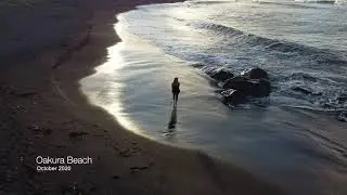 Oakura Beach Sunset