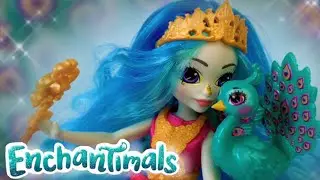 Кукла Павлин 🦚 Royal Enchantimals 👑 Королева Парадайз 👑 Роял Энчантималс