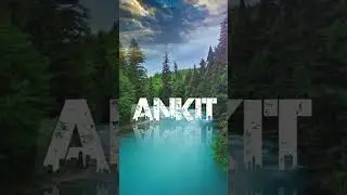 Viral Jungle Name Reels Editing Tutorial | New Capcut Template | JUST ONE CLICK 🔥