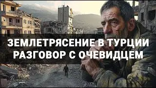 Землетрясение в Турции, разговор с очевидцем
