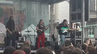 Destroy Boys live at Noise Pop 20th St. Block Party
