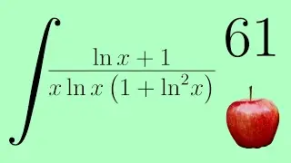 Integration by Partial Fractions, Integral of (ln x + 1)/x ln x (1 + ln²x), Calculus 2