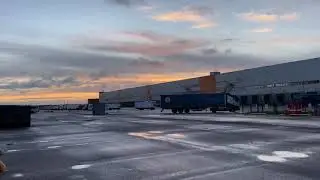 Рассвет в Новосаратовке.